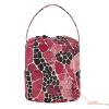 Snake Skin Fur Texture French Artvalentines Crochet Tote Bag Portable Yarn Bags Crocheting for Knitting Needles Regalos para tejer view 1