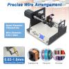 Coil Winding Machine/Computer CNC Wire Coil Winding Machine/Wire Size 0.02-1.0 Mm Cable Winder, Smart Parameter Control, with LCD Screen Display Cable Wiring Machine, for Coils view 3