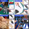 Gundam Tool Kit, 170 Pcs Professional Model Tool Kit for Gundam, Model Kit Tools with Decals Sticker Operated Box, Gunpla Tool Kits for Adults, Model Building Tools Hobby Tools for Repairing Painting view 4