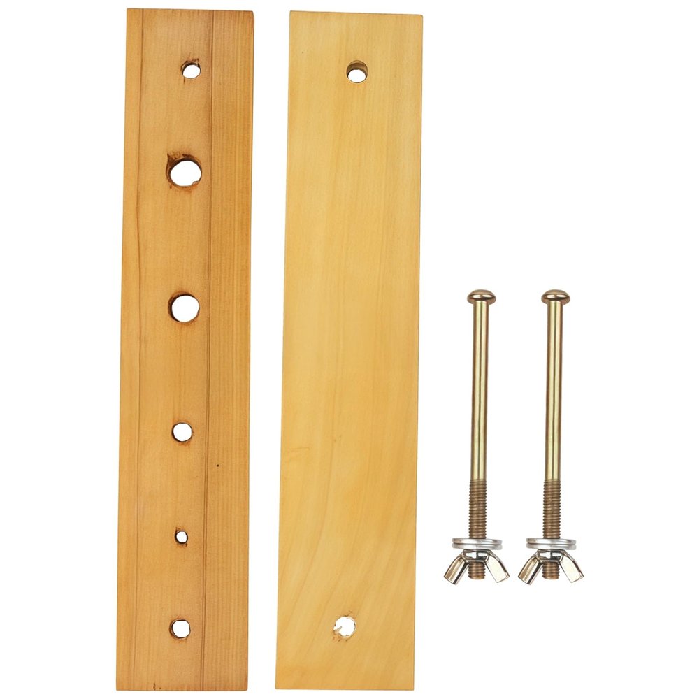 Portable Bookbinding Press, Wood with Bolts, Kit Paper Clamp, DIY Craft Binding Tool, Hobby Studio Use