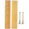 Portable Bookbinding Press, Wood with Bolts, Kit Paper Clamp, DIY Craft Binding Tool, Hobby Studio Use view 1