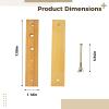 Portable Bookbinding Press, Wood with Bolts, Kit Paper Clamp, DIY Craft Binding Tool, Hobby Studio Use view 4