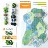 beausougon DIY Latch Hook Kit for Adults, Creative Rug Making Craft Kit, 3D Moss Design Mat Crochet Flower with Punch Needle Tools30 * 20" view 3