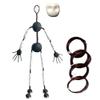 BAOJUHUIKANG 20cm, DIY Stop Motion Armature Kits,12CM-20CM Metal Puppet Figure, Stop Motion Animation with Hands and Skull for Stop Motion Animation & Clay Maker,13CM view 1