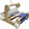 XDRGOOIUY DIY Hand-Knitting Weaving Machine, Desktop Wooden Weaving Loom Kit with Shuttles & Rigid Healds, Weaving Width 20CM, Art Craft Kit for Beginners, Craft Artist view 1