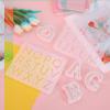 MECCANIXITY 2Pcs 2.6 Inch Resin Letter Moulds,Q Capital Alphabet 3D Silicone Letter Casting Moulds for Candle Making DIY Crafts Word Sign Art Party Home Decor view 4