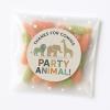 120 x Little Boy Birthday Wild Theme Thank You Party Animals Favor Stickers, Safari Zoo, Animals Birthday Wild Time Stickers, 1.6" view 4