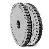 XILANSHMAO Manual Steel Character Wheel for Marking, Codeword Plate for Nameplate & Metal Labels, Ordinary Characters 2-6mm, Pitted Characters 3-6mm, Font Stamping Print Accessory B 6mm view 2