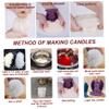 Christmas Candle Molds 3D Knit Santa Cylinder Christmas Molds Silicone for DIY Wax Candle Soaps Art Craft Cake Chocolate Home Decor, Style2 Soap Silicone view 3