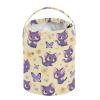 Cute Purple Cartoon Cat Crochet Bags with Holes Yarn Organizer for Art Supply gancho para tejer view 2