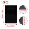 Pine & Linen 10pcs 0.5mm Hole 11.8 x 7.87inch Fursuit Eyes Mesh,Waterproof Printable PVC Handicrafts Eye Mesh Sheets for Mask Furry Cosplay Props/Home Decor/Craft Making(Mix) view 2