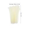 jojofuny 4pcs Beige Flower Wrapping Paper: Wrinkled Mesh Bouquet Packaging Supplies For Halloween Party Favor Decor Florist Wedding Anniversary view 2