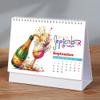 2026 DIY Diamond Art Painting Desk Calendar, Paper Standing Monthly Flip Planner with to-Do List, Sparkling Tabletop Ornament for Home Office Desk Decor, Unique Craft Gift view 4