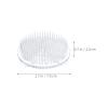 DOITOOL 10pcs Clear Plastic Flower Frogs with 3 Suction Base - Round Flower Arrangement Tool for Floral Vase Plant Weddings Parties Decoration view 2