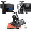 10 in 1 Heat Press Machine, 30x38cm Heat Press, T-Shirt Printing Machine, Heat Transfer Digital Sublimation Printer Machine, 360 Degree Swing Away for T Shirts/Mug/Hat/Plate/Cap view 4