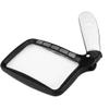 MVNOIRE Folding Handheld Magnifying Glass with Five LED Lights for Elderly to Read and Newspapers view 1