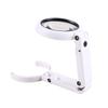 MVNOIRE Handheld Desktop Foldable Reading Magnifying Glass with LED Light Plug-in view 1