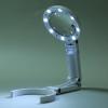 MVNOIRE Handheld Desktop Foldable Reading Magnifying Glass with LED Light Plug-in view 3