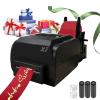 LYJIANGXIN Satin Ribbon Printing Machine Digital Ribbon Printer, Label Printer Foil Stamping Printing Machine for Gift Wrapping, Supports 50+ Languages, DIY Decorative Ribbon view 1