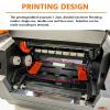 LYJIANGXIN Satin Ribbon Printing Machine Digital Ribbon Printer, Label Printer Foil Stamping Printing Machine for Gift Wrapping, Supports 50+ Languages, DIY Decorative Ribbon view 2