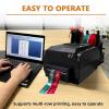 LYJIANGXIN Satin Ribbon Printing Machine Digital Ribbon Printer, Label Printer Foil Stamping Printing Machine for Gift Wrapping, Supports 50+ Languages, DIY Decorative Ribbon view 3