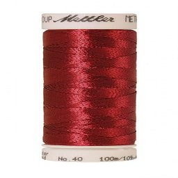 Decorative Metallic Thread - 40wt Thread for Embroidery, Quilting, Sewing (1723 - Ruby)
