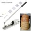 Clay Extruder, Stainless Steel Wall Mounted 4 Layer with 4 Dies, Ceramic Soft Clay Extruding Tool for Studio, School, and Enthusiasts view 2