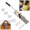 Clay Extruder, Stainless Steel Wall Mounted 4 Layer with 4 Dies, Ceramic Soft Clay Extruding Tool for Studio, School, and Enthusiasts view 4