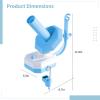 Blue Electric Knitting Organizer, USB Powered Automatic Yarn Ball Winder, Portable Wool Winding Machine for Home Crafting view 4