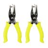 6Pcs Hole Puncher Single 6mm Single Hole Punching Machine Portable Creative Handheld Hole Punch 3 Color Available Non-Slip Punch Plier(Yellow) view 1