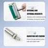 Manual Ink Printed Film Applicator,w/Anilox Roll and Rubber Roller,70mm/2.8in Print Width,Number of Anilox Rollers 80-300 Lines,for Ink Production (120lines) view 3