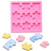 caralin Handmade Puzzle Piece Mold Silicone Puzzle Maker Mold Silicone Mould Jewelry Pendant Making Art Craft Tools view 2