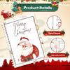 Funfunman Christmas Gift Card Book - Surprises On Every Page, DIY Spiral-Bound,College Survival ChristmasGift Card Book Holder, Personalized Xmas Gifts for Friends, Students, Family (Santa Claus) view 4