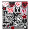 caralin Resin Jewelry Molds,Keychain Resin Molds Butterfly Silicone Mold for Resin Pendants Keychain,Earrings,Jewelry Making view 2