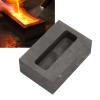 Graphite Crucible Casting Ingot, Graphite Ingot Mold for Metal Casting 1.77x0.55x0.39in view 2