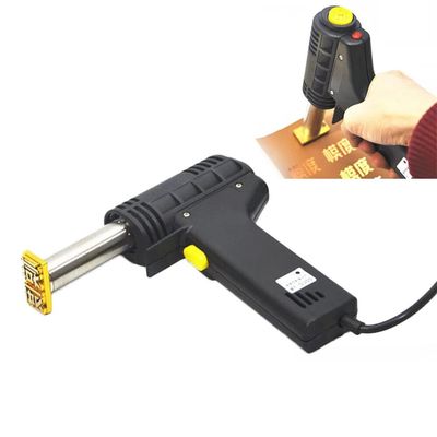 XIVUIFOI Manual Hot Foil Stamping Machine,Hand Held Press Embossing Machine,Manual Printing Marking Stamping Machine for Leather Cake Belt Wallet