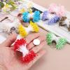 MECCANIXITY 3mm Double Head Flower Stamen 960 Pcs Bright Artificial Floral Stamens Pistil for Christmas Wedding Flowers Making Scrapbook Decoration DIY Crafts, Light Blue view 4