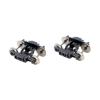 blloocod 1:87 HO Scale Model Train Bogies, Alloy Metal Wheels for Railway Layout Diorama DIY Replacement, Sturdy Railway Accessories (Quantity: 1 or 2)- 2 Pieces view 1