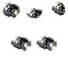 blloocod 1:87 HO Scale Model Train Bogies, Alloy Metal Wheels for Railway Layout Diorama DIY Replacement, Sturdy Railway Accessories (Quantity: 1 or 2)- 2 Pieces view 2