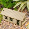 blloocod 1/64 1/60 Miniature Wooden House Model Kit Creative Architecture Building Toy for Diorama Landscape Layout- Style E view 2