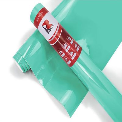 24" x 30ft Roll of Oracal 651 Mint Craft Vinyl - On a 1.5" Core - Adhesive Film for Cricut, Silhouette, and Cameo Cutters - Gloss Finish - Outdoor and Permanent