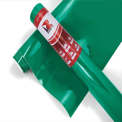 24" x 30ft Roll of Oracal 651 Green Craft Vinyl - On a 1.5" Core - Adhesive Film for Cricut, Silhouette, and Cameo Cutters - Gloss Finish - Outdoor and Permanent