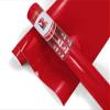 24" x 30ft Roll of Oracal 651 Red Craft Vinyl - On a 1.5" Core - Adhesive Film for Cricut, Silhouette, and Cameo Cutters - Gloss Finish - Outdoor and Permanent view 1