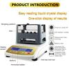 CHHMAELOVE Gold Purity Tester, Digital Precious Metal Analyzer for Gold Silver Platinum, High Accuracy Purity Density Meter with LCD Display, Non-Destructive Purity & Karat Assessment MDJ-600K view 4