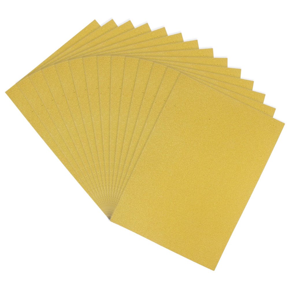 HAKIDZEL 20 Sheets Gold Glitter Cardstock Paper Self Adhesive Craft Paper for DIY Decorations Birthday Party Valentines Christmas Cards and Scrapbooking