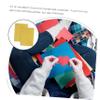 HAKIDZEL 20 Sheets Gold Glitter Cardstock Paper Self Adhesive Craft Paper for DIY Decorations Birthday Party Valentines Christmas Cards and Scrapbooking view 3