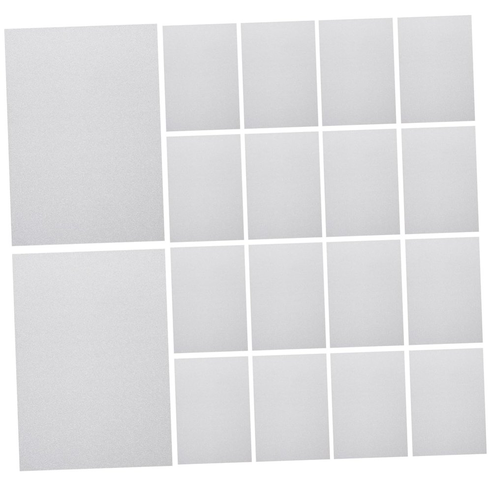 Anneome 20 Sheets Glitter Cardstock Paper for Crafts Shiny DIY Paper for Scrapbooking Greeting Cards Invitations Arts and Crafts Projects