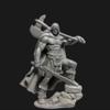 Bhowsa 1/24 Ancient Warrior Samurai Resin Model Kit Unpainted and unassembled Resin Model // K8i6J78 view 1