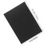 Anneome 100 Sheets Black Cardstock Thick Painting Paper for Drawing Sketching DIY Crafts Smooth Texture Heavy Paper Suitable for Oil Painting and Greeting Card Making view 2