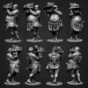 1/24 Resin Model Kit Antique Warrior Model Kit Soldier Resin Model Kit Unpainted and Unassembled //Y4S6j37 view 2